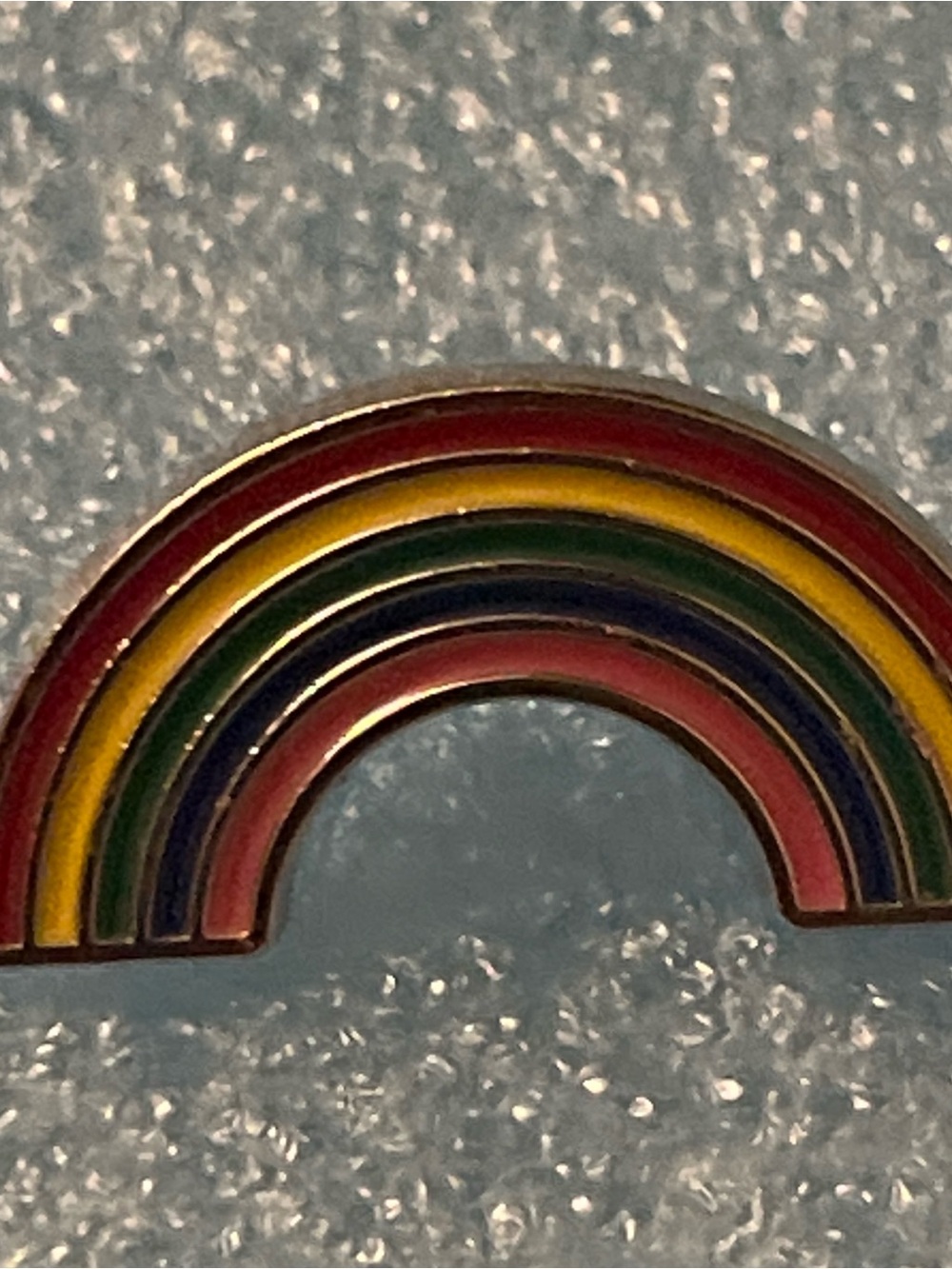 Enamel Rainbow Pin